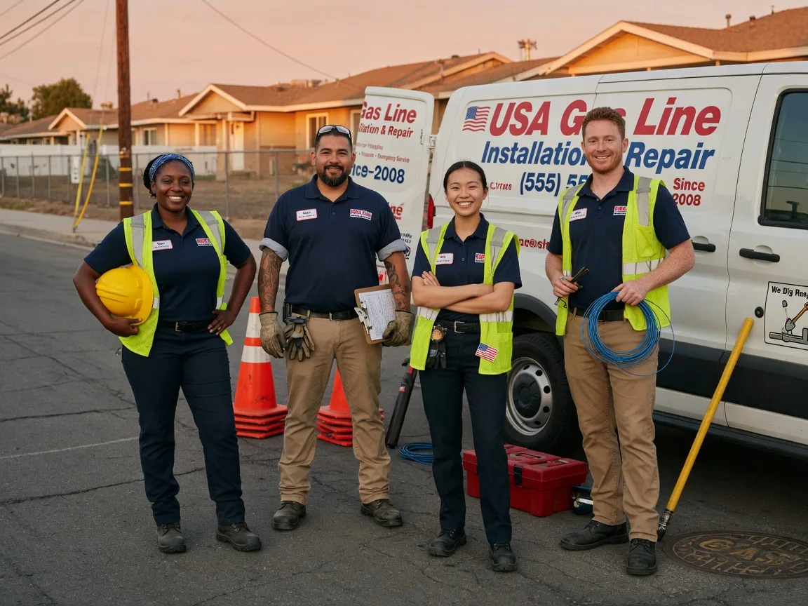 Gas Line Installation company in Havana, ND